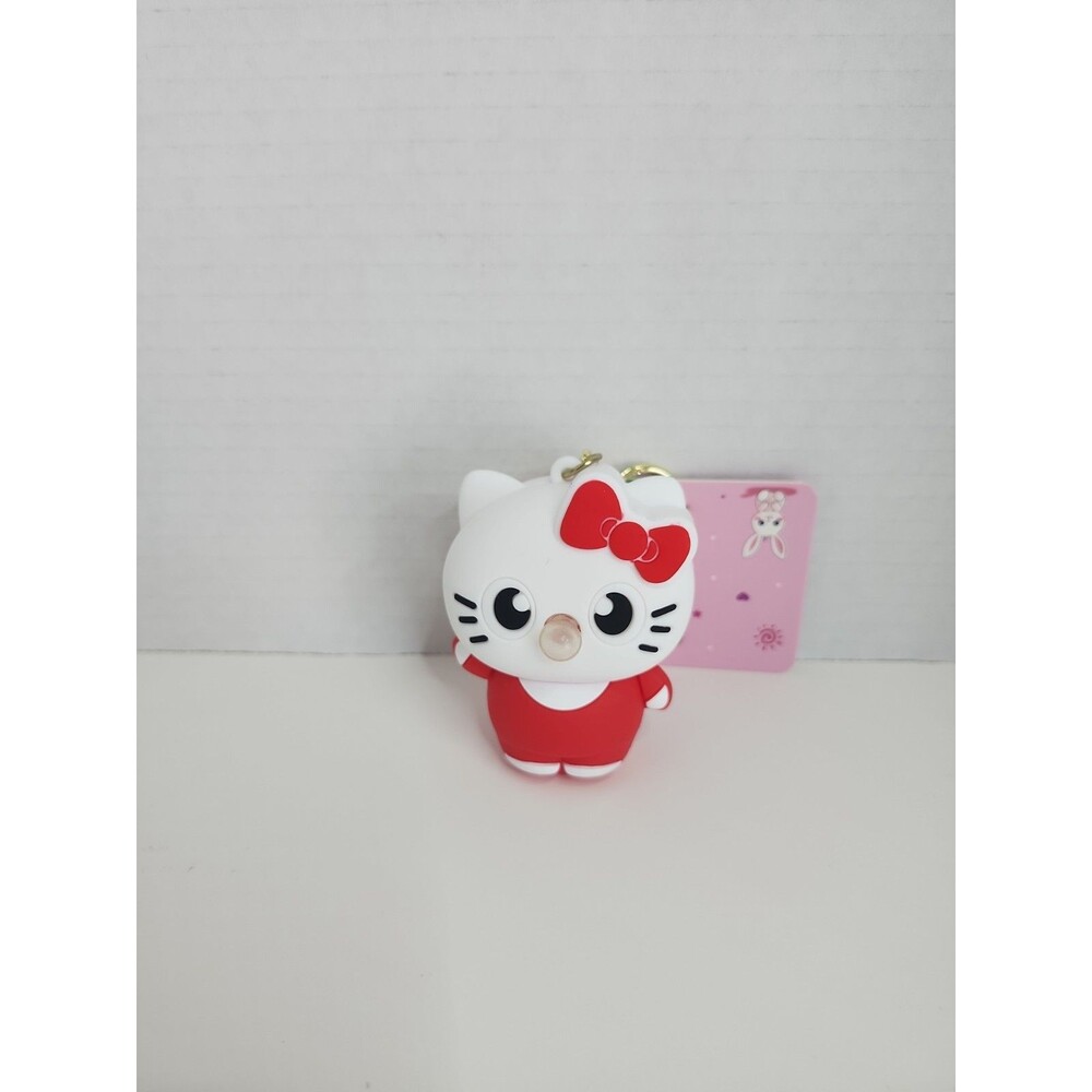 Hello Kitty Sanrio Character PVC Keychain Figure Charm Bubble Nose